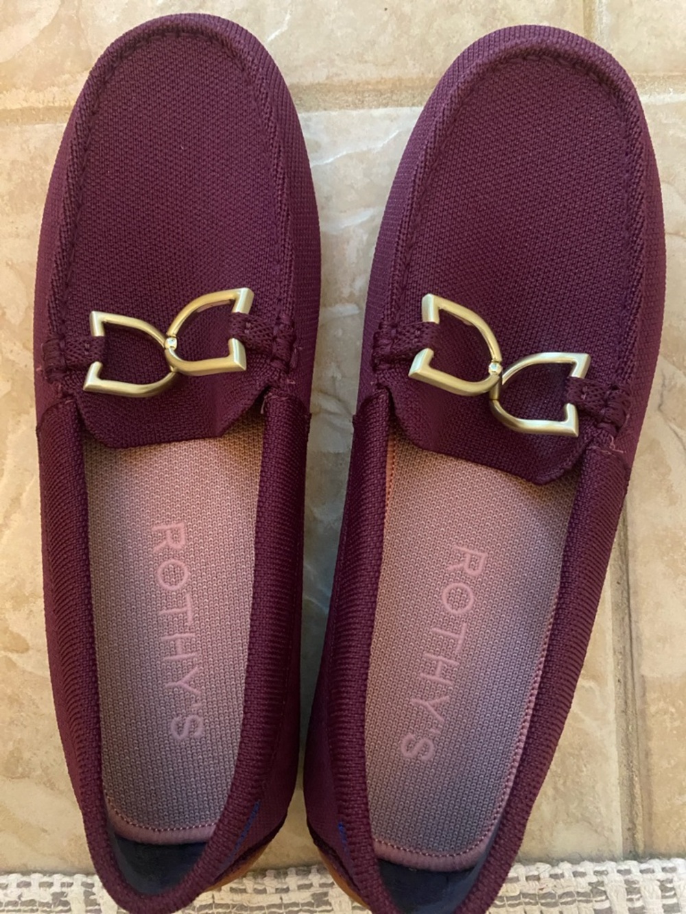 Rothy’s Women purple loafers. Size 10 brand new, no tags.